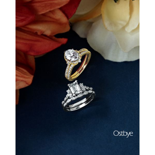 14k Yellow Gold Bridal Set - Image 5