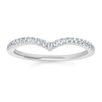 14k White Gold Bridal Set - Image 3