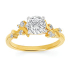 14k Yellow Gold Bridal Set - Image 2