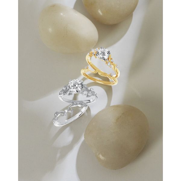 14k Yellow Gold Bridal Set - Image 5