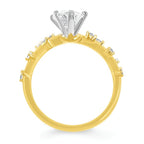 14k Yellow Gold Bridal Set - Image 4