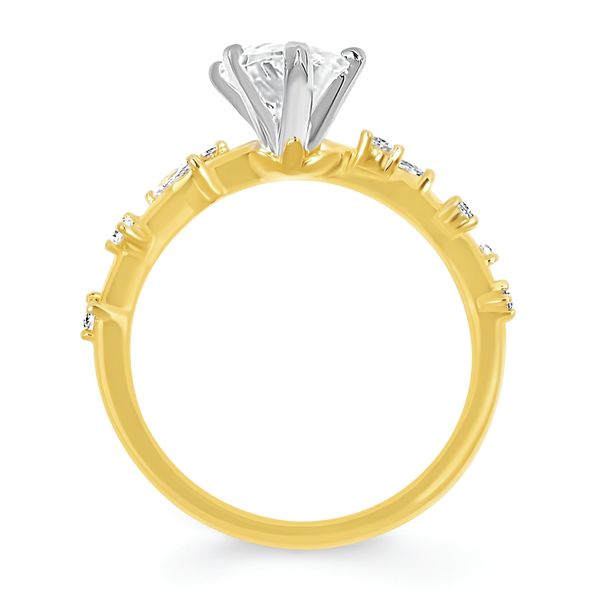 14k Yellow Gold Bridal Set - Image 4