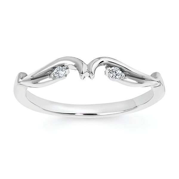 14k White Gold Bridal Set - Image 3