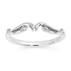 14k White Gold Bridal Set - Image 3