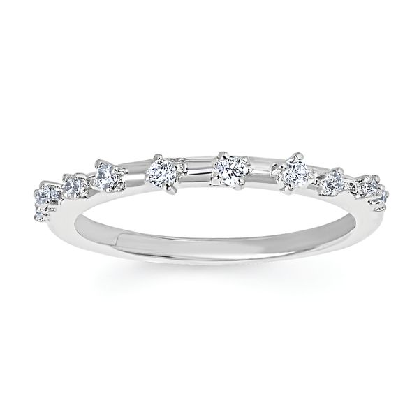 14k White Gold Bridal Set - Image 3