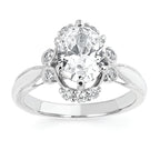 14k White Gold Bridal Set - Image 2