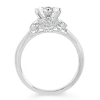 14k White Gold Bridal Set - Image 4