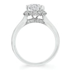 14k White Gold Bridal Set - Image 4