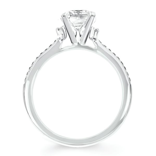 14k White Gold Bridal Set - Image 4