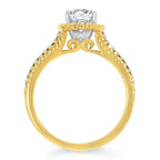 14k Yellow Gold Bridal Set - Image 4