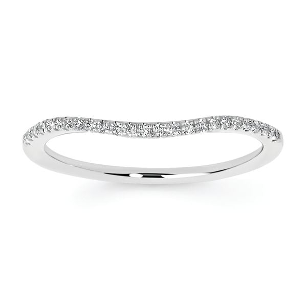 14k White Gold Bridal Set - Image 3