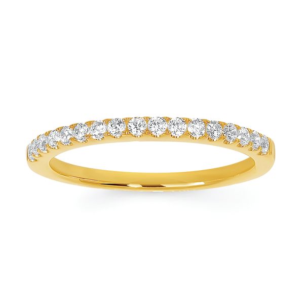 14k Yellow Gold Bridal Set - Image 3