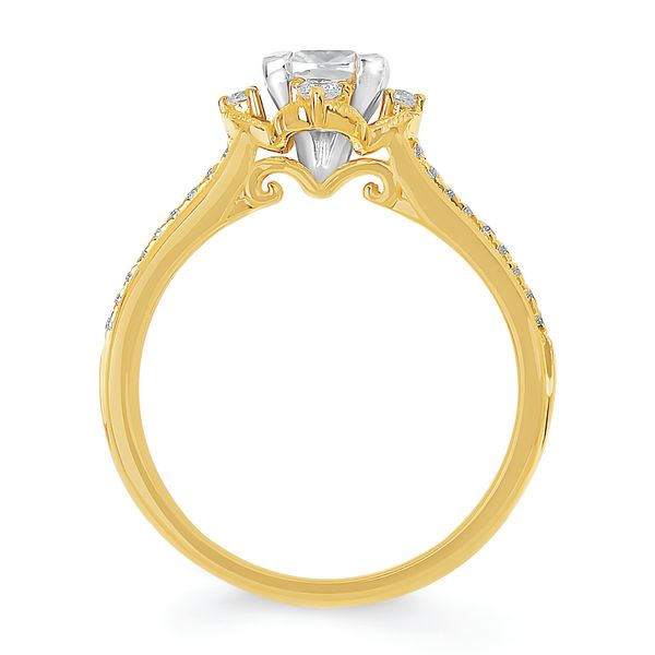 14k Yellow Gold Bridal Set - Image 4
