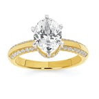 14k Yellow Gold Bridal Set - Image 2