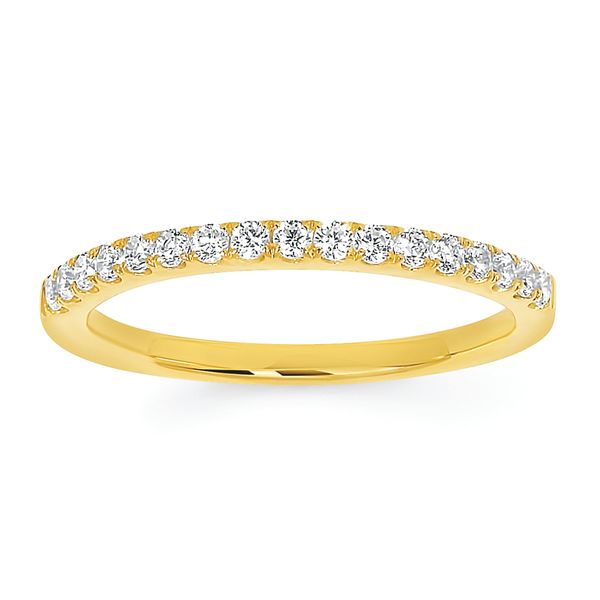 14k Yellow Gold Bridal Set - Image 3