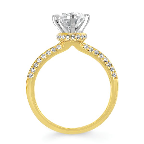 14k Yellow Gold Bridal Set - Image 4