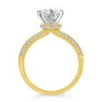 14k Yellow Gold Bridal Set - Image 4