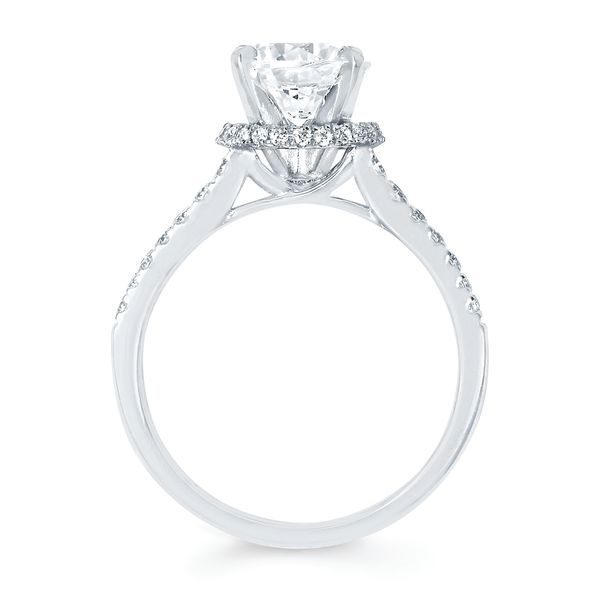 14k White Gold Bridal Set - Image 3