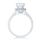 14k White Gold Bridal Set - Image 3