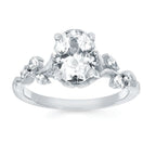 14k White Gold Bridal Set - Image 2