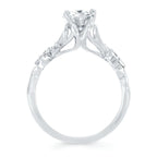 14k White Gold Bridal Set - Image 3