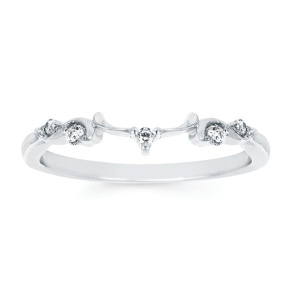 14k White Gold Bridal Set - Image 4