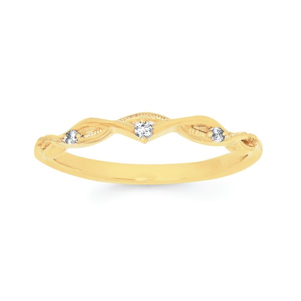 14k Yellow Gold Bridal Set - Image 3