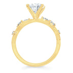 14k Yellow Gold Bridal Set - Image 4