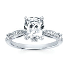 14k White Gold Bridal Set - Image 2