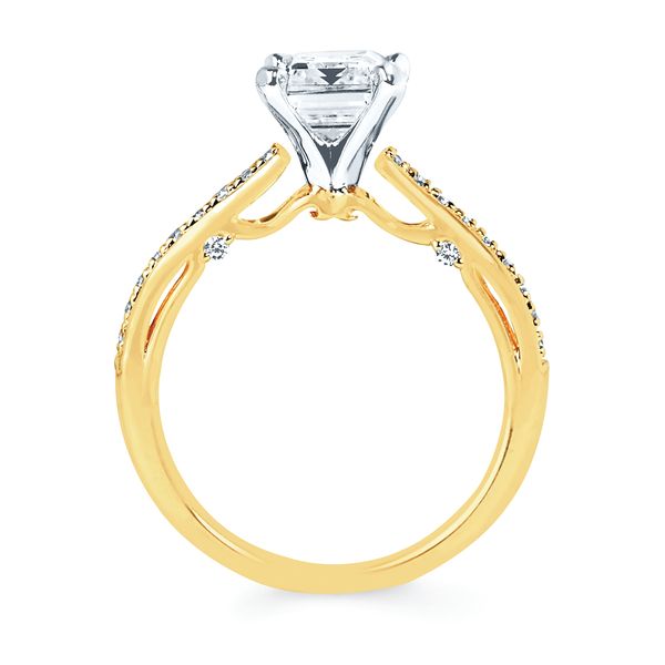 14k Yellow Gold Bridal Set - Image 4