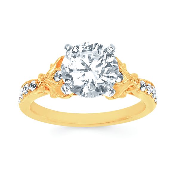 14k Yellow Gold Bridal Set - Image 2