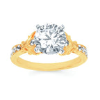 14k Yellow Gold Bridal Set - Image 2