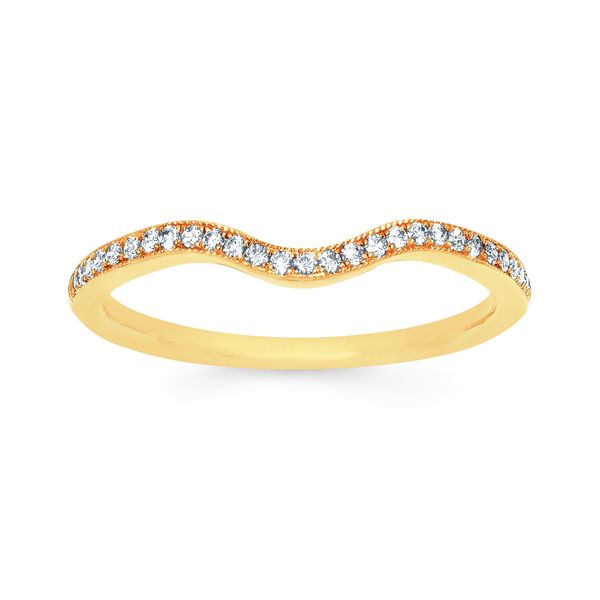 14k Yellow Gold Bridal Set - Image 3