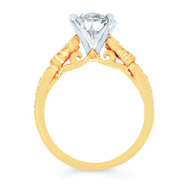 14k Yellow Gold Bridal Set - Image 4