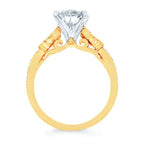 14k Yellow Gold Bridal Set - Image 4