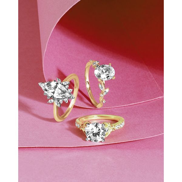 14k Yellow Gold Bridal Set - Image 5