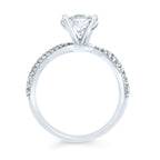 14k White Gold Bridal Set - Image 4