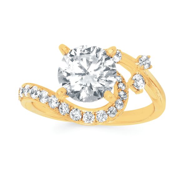 14k Yellow Gold Bridal Set - Image 2