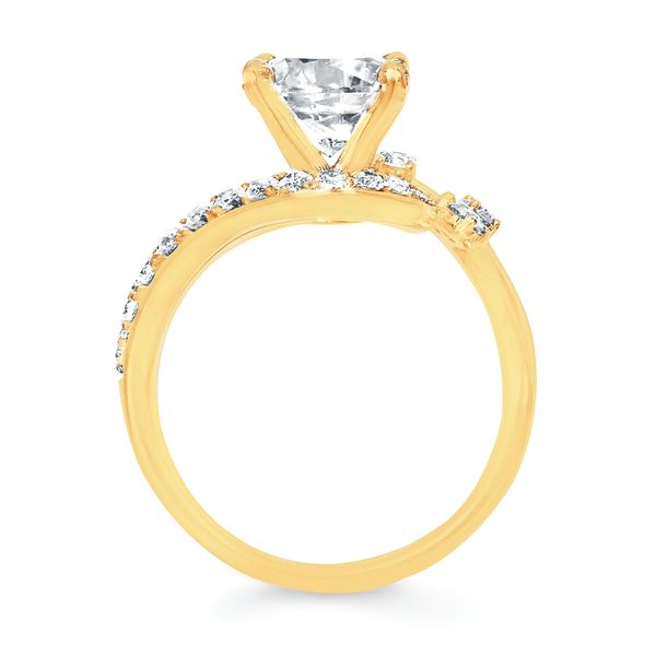 14k Yellow Gold Bridal Set - Image 4