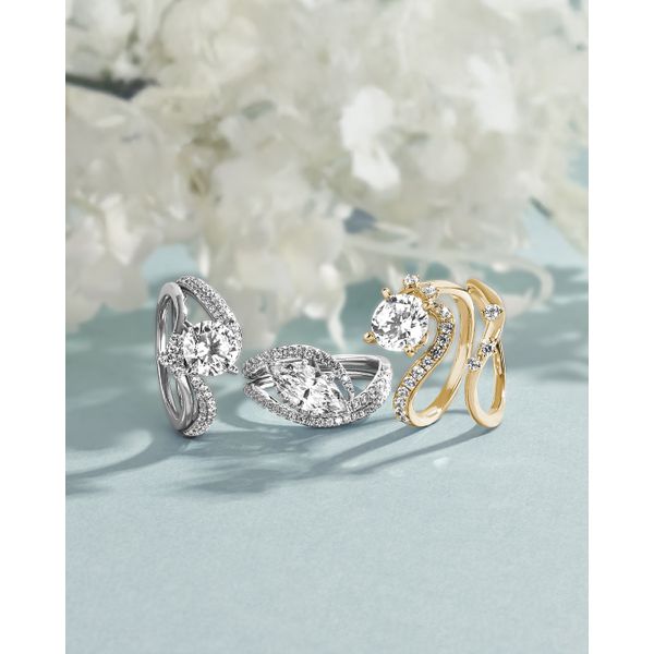 14k Yellow Gold Bridal Set - Image 5