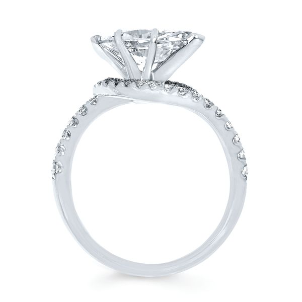 14k White Gold Bridal Set - Image 3