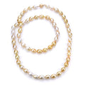 14KT Yellow Gold Golden South Sea Pearl Necklace