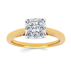 14k Yellow Gold Bridal Set - Image 2