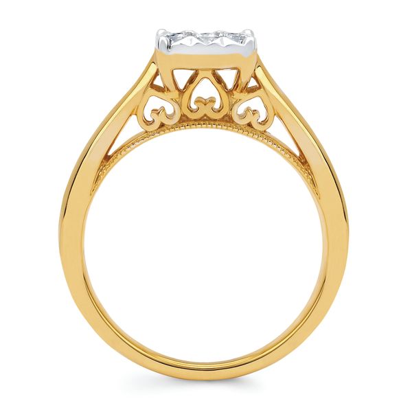 14k Yellow Gold Bridal Set - Image 3
