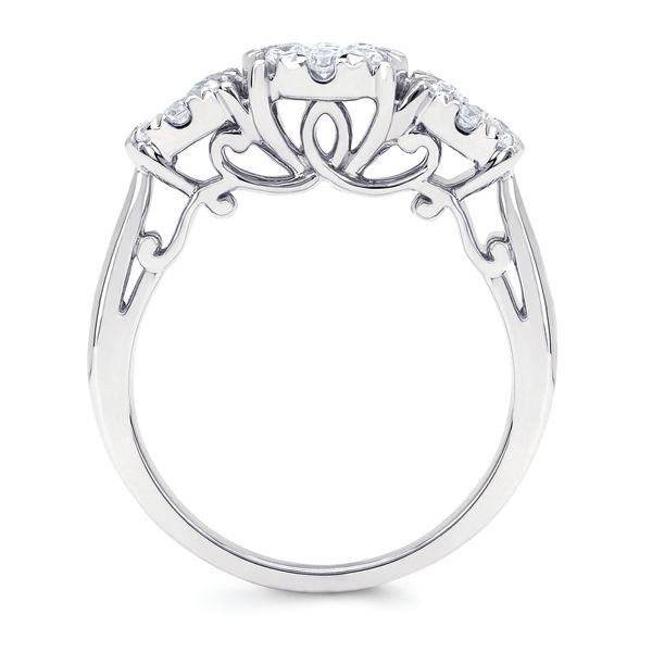 14k White Gold Bridal Set - Image 4