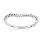 14k White Gold Bridal Set - Image 3