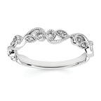 14k White Gold Bridal Set - Image 3