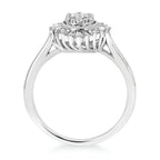 14k White Gold Bridal Set - Image 4
