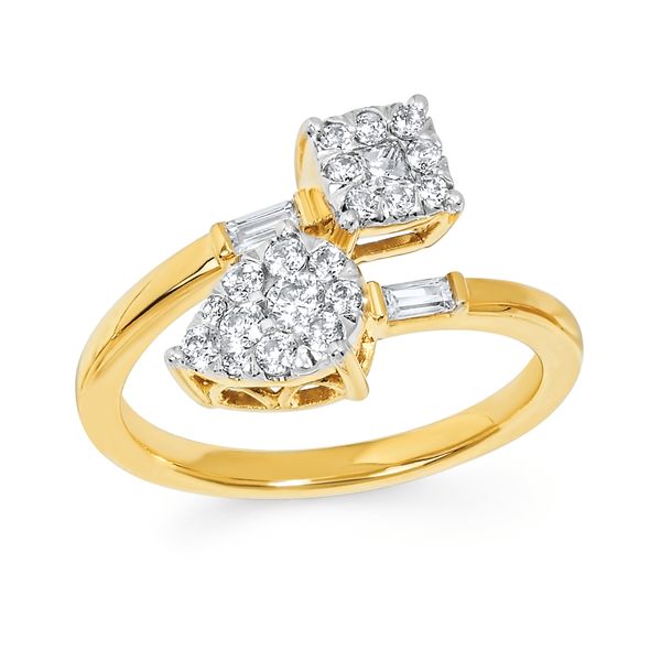 14k Yellow Gold Engagement Ring