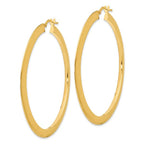 Leslie's 14K Polished Hoop Earrings - Image 2